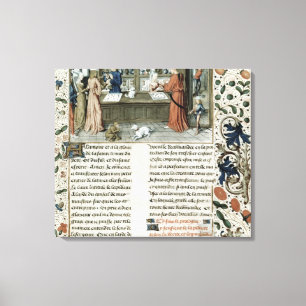 Toile Le magasin du bijoutier, de Lapidaire de