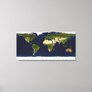 Toile Le marbre bleu