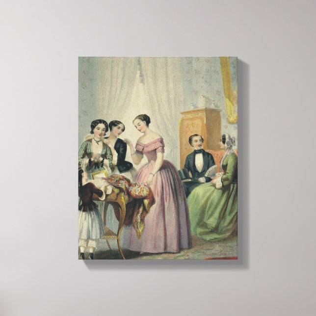 Toile Le Mariage Présente (Recto)