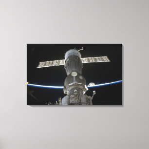 Toile Le membre de la terre intersecte un vaisseau