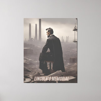 Toile Le Mémorial de Lincoln porte sur l'intendance clim