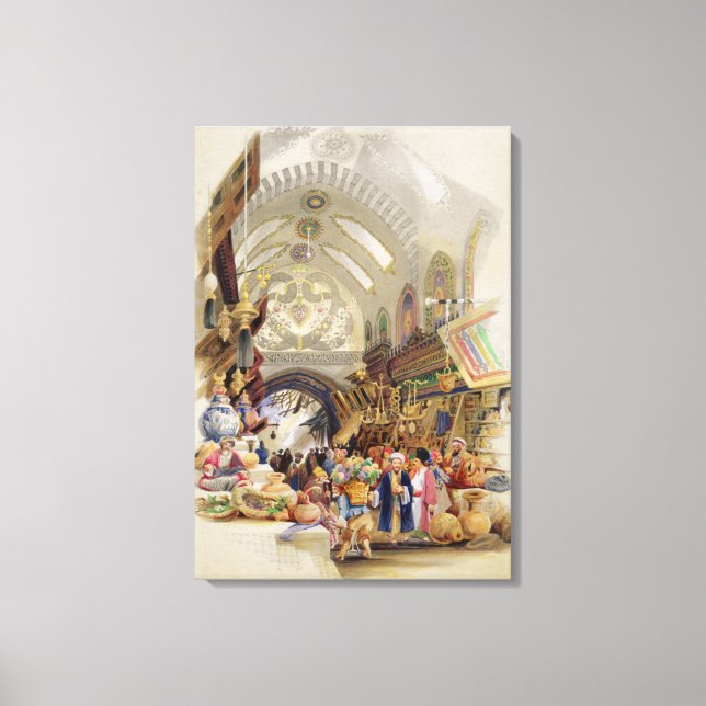 Toile Le Missr Tcharsky, ou marché égyptien, à Constan (Recto)