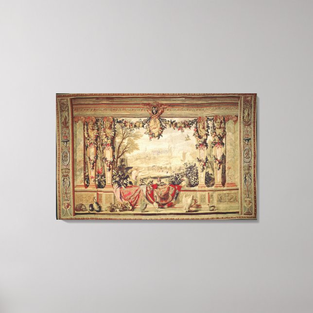 Toile Le mois de novembre/ Château de Blois (Recto)