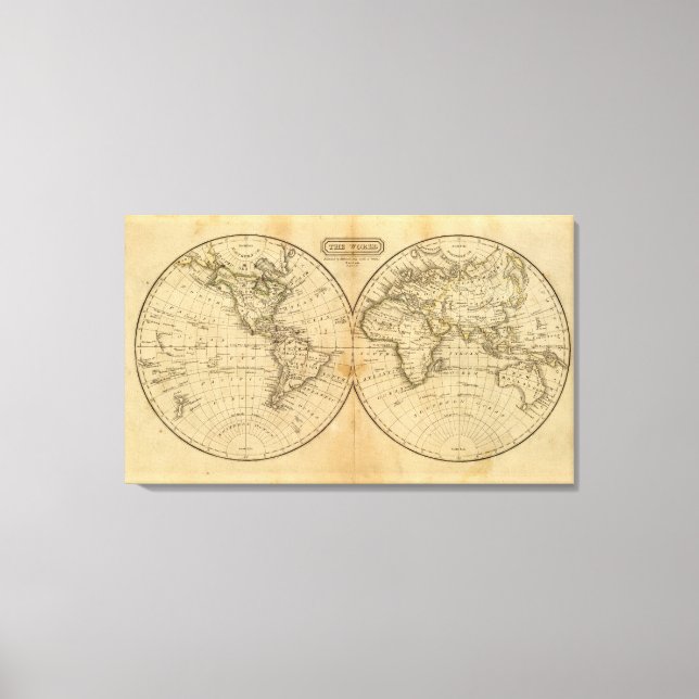 Toile Le monde 3 (Recto)