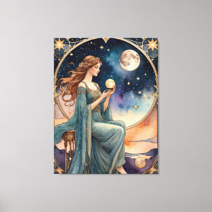 Toile le monde - tarot