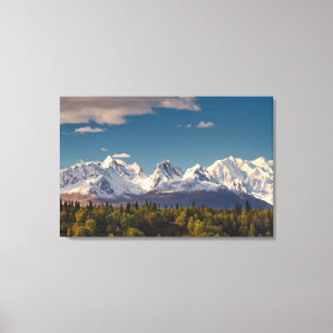 Toile Le mont McKinley   Alaska