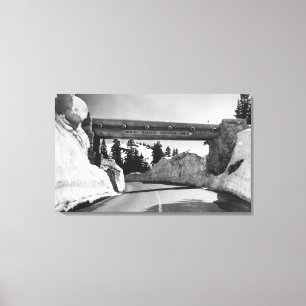 Toile Le mont Rainier, passage chinook de Naches de