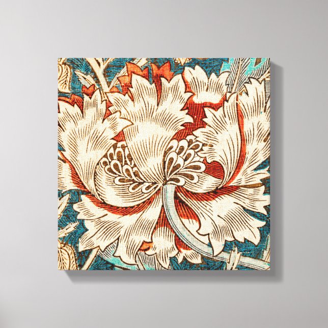 Toile Le Motif Honeysuckle (William Morri-1876) (Recto)