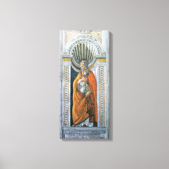 Toile Le Pape Saint-Sixte II par Sandro Botticelli (Recto)