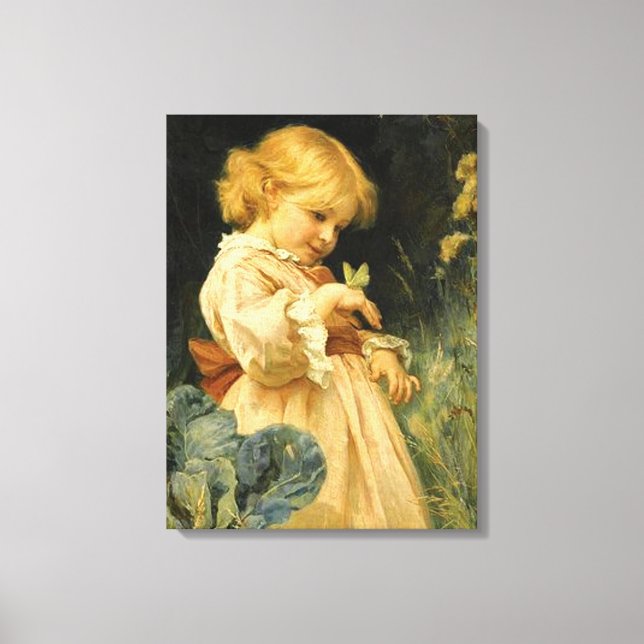 Toile Le papillon (Recto)