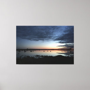 Toile Le paradis du chasseur de canards