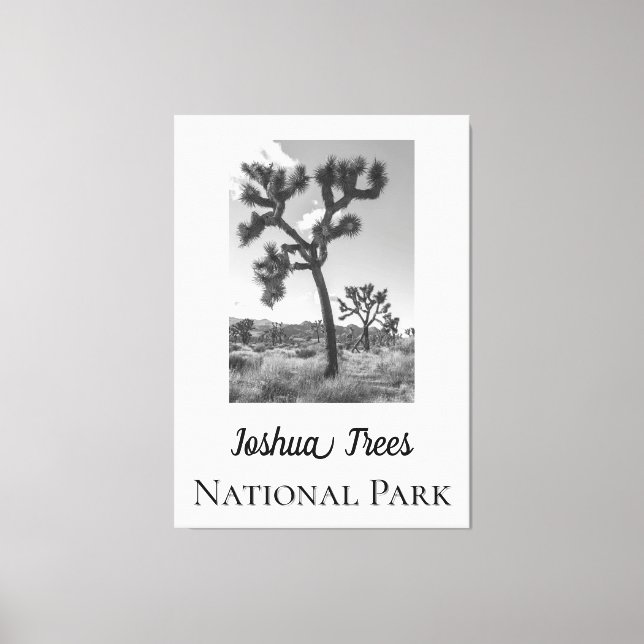 Toile Le Parc national de Joshua Trees (Recto)