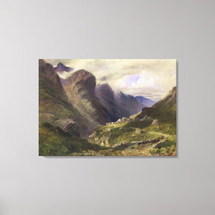Toile Le passage de Glencoe, 1852 (la semaine)