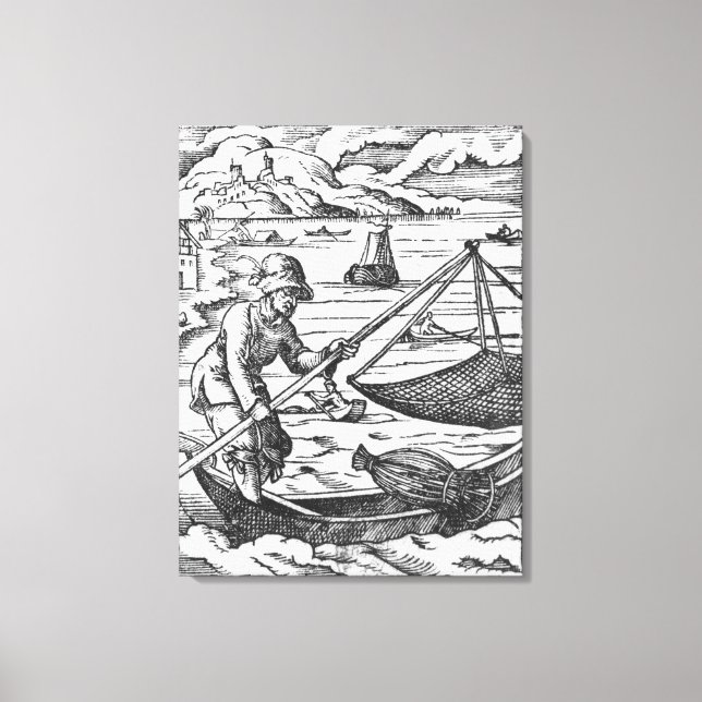 Toile Le pêcheur (Recto)