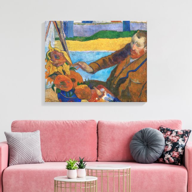 Toile Le peintre des tournesols | Paul Gauguin | (Insitu(Salon))