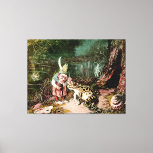 Toile Le petit vieil homme du cru de peinture murale en