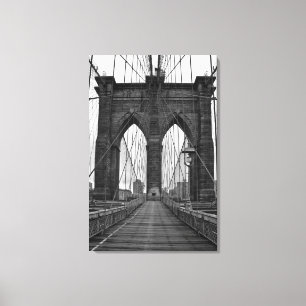 Toile Le pont de Brooklyn à New York City