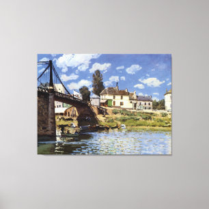 Toile Le pont de Villeneuve-la-Garenne