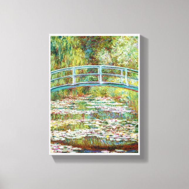 Toile Le pont japonais 1899 Claude Monet (Recto)