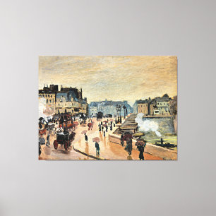 Toile Le Pont Neuf par Claude Monet