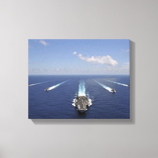 Toile Le porte-avions USS Abraham Lincoln 2 (Recto)