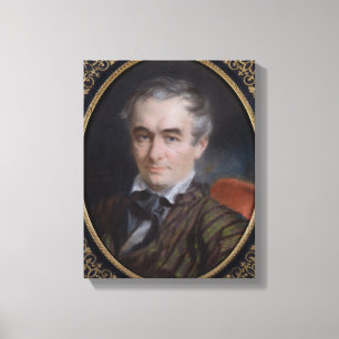 Toile Le portrait de prospèrent Merimee 1853