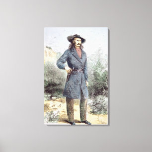 Toile Le premier a édité l'image "de Bill sauvage"