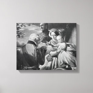 Toile Le premier de mai 1851, gravé par Werner
