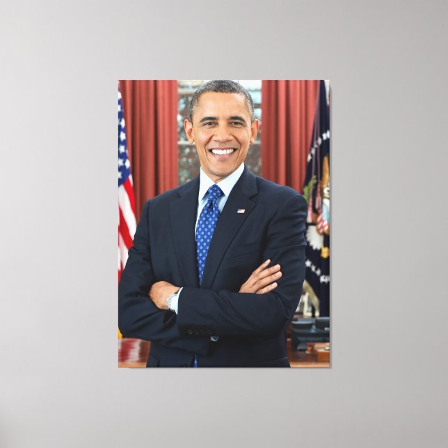 Toile Le président américain Barack Obama (Recto)