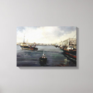 Toile Le puerto/O Porto/The port