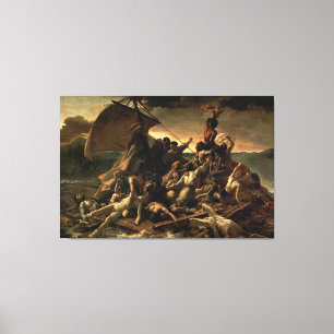 Toile Le radeau de la Méduse (J.L.T.GÉRICAULT)