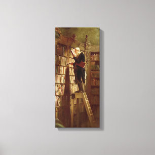 Toile Le rat de bibliothèque