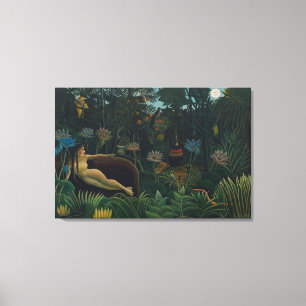 Toile Le rêve (Le Reve Exotique) d'Henri Rousseau