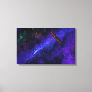 Toile Le rêveur (constellations)