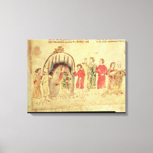 Toile Le Roi Arthur et sa cour, du romain