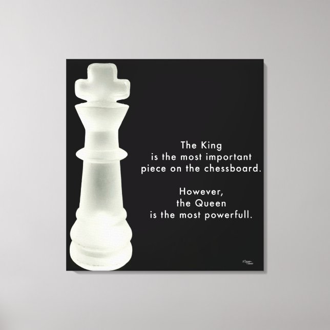 Toile Le roi est... (Recto)