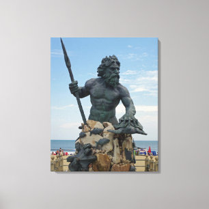 Toile Le Roi Neptune de Virginia Beach