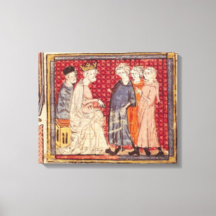 Toile Le Roi Philippe I, Grandes Chroniques De France