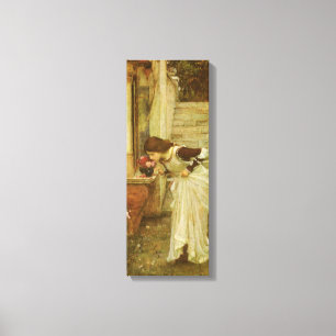 Toile Le Sanctuaire de John William Waterhouse