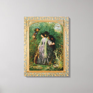 Toile Le secret, 1858