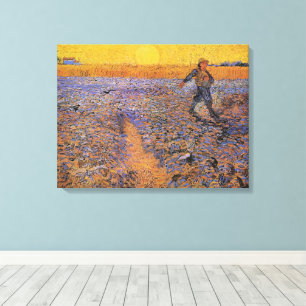 Toile Le Semeur par Vincent van Gogh