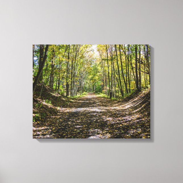 Toile Le sentier Virginia Creeper (Recto)