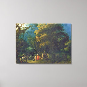 Toile Le sermon de Jean-Baptist