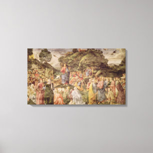 Toile Le sermon sur le bâti, du Sistine