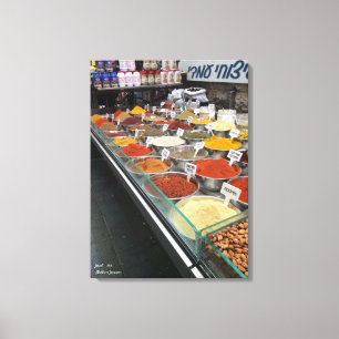 Toile Le Shuk, Jérusalem Israël 2016