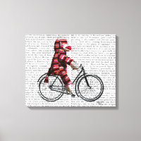 Le singe de choc sur vélo