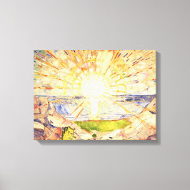 Toile Le Soleil Par Edvard Munch