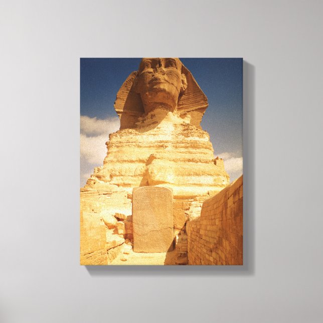 Toile Le Sphinx, datant du règne du roi (Recto)