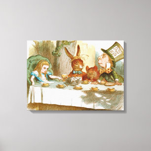 Toile Le Tea Party de Mad Hatter