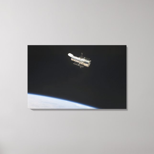Toile Le télescope spatial Hubble en orbite au-dessus de (Recto)